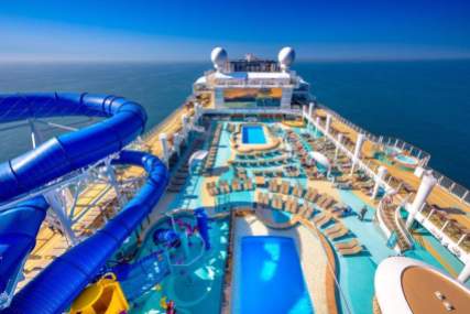 NCL pool and slides